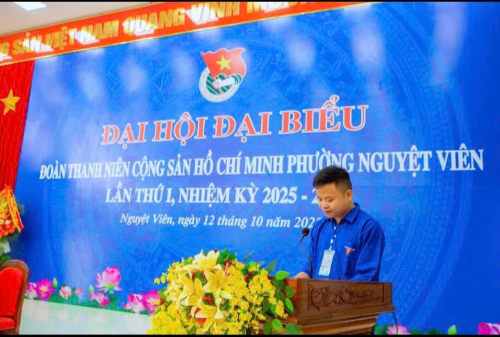 ĐOÀN TRƯỜNG CAO ĐẲNG BÁCH KHOA VIỆT NAM THAM LUẬN TẠI ĐẠI HỘI ĐẠI BIỂU ĐOÀN TNCS HỒ CHÍ MINH PHƯỜNG NGUYỆT VIÊN LẦN THỨ I, NHIỆM KỲ 2025 – 2030.