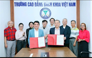 Trường Đại học Khoa học Kĩ thuật Côn Sơn (Đài Loan) và Trường Cao đẳng Bách khoa Việt Nam kí Biên bản ghi nhớ Hợp tác học thuật
