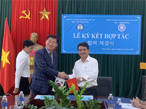 TRƯỜNG CĐ BÁCH KHOA VIỆT NAM TIẾP TRƯỜNG ĐẠI HỌC SEOUL HANYOUNG HÀN QUỐC THĂM QUAN VÀ KÝ KẾT HỢP TÁC