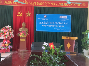 LỄ KÝ KẾT HỢP TÁC GIỮA TRƯỜNG CĐ BÁCH KHOA  VIỆT NAM VỚI TRƯỜNG ĐH SEOIL - HÀN QUỐC